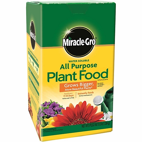 Miracle-Gro 3 lb. Water Soluble All-Purpose Plant Food