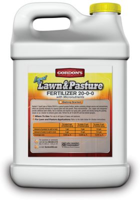 Image showing  2.5 gal. 15,000 sq. ft. Liquid Lawn and Pasture Fertilizer with Micronutrients 20-0-0