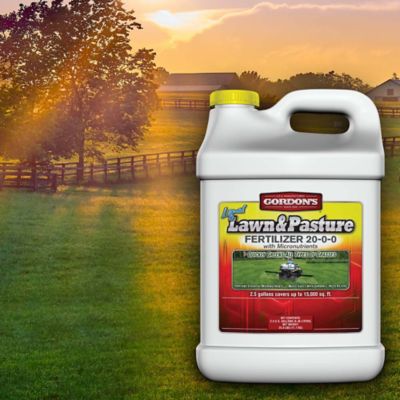 Image showing  2.5 gal. 15,000 sq. ft. Liquid Lawn and Pasture Fertilizer with Micronutrients 20-0-0