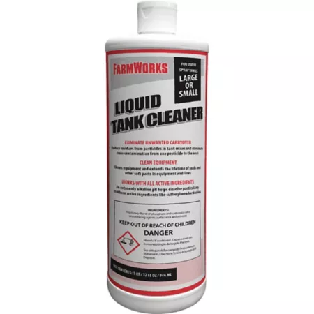 FarmWorks 32 oz Liquid Mix Tank Cleaner Sprayer Cleaners