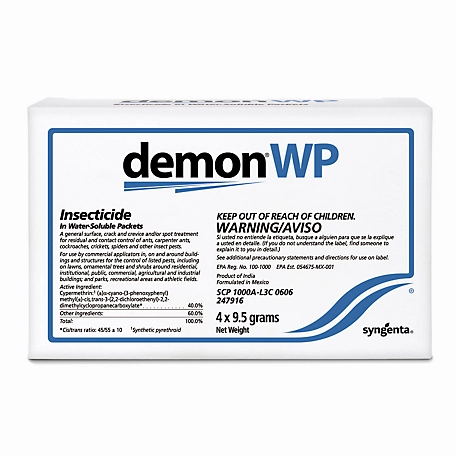 Demon WP 9.5 g Insecticide in Water Soluble Packets