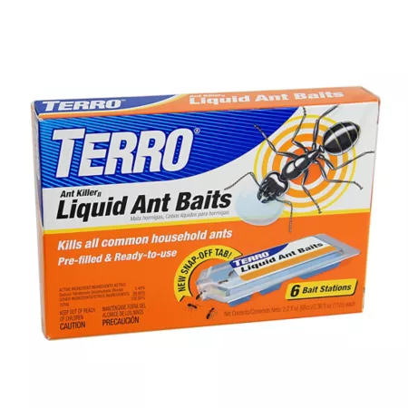 TERRO 2.2 fl ounces Liquid Ant Baits Pack of 6 Insect Bait