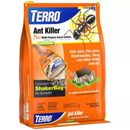 TERRO Ant Killer Plus Granules 3 lb Lawn & Garden Insect Control