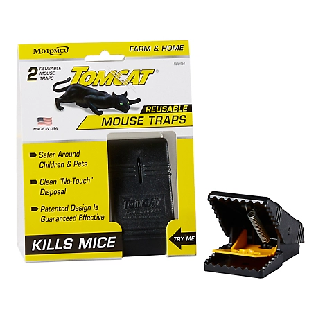 Tomcat Mouse Snap Traps, 2 pk.