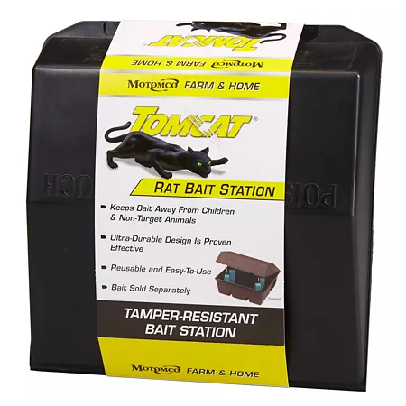 Tomcat Rat and Mouse Bait Station Animal & Rodent Bait