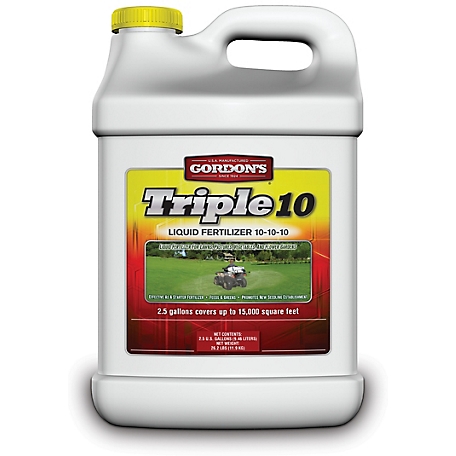 Gordon's 2.5 gal. 15,000 sq. ft. Triple 10 Liquid Fertilizer