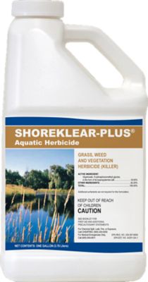 Applied Biochemists Shoreklear Plus Aquatic Herbicide Pond Treatment, 1 gal.