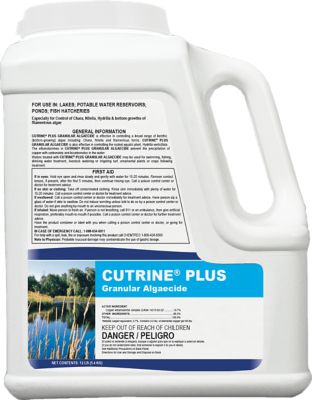 SePRO Applied Biochemists SePRO Cutrine-Plus Granular Algaecide Pond Treatment, 12 lb.