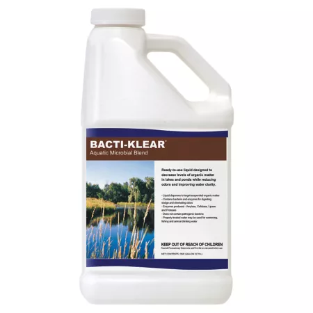 Applied Biochemists Bacti-Klear Aquatic Microbial Pond Treatment Mix 1 gal. Pond Cleaners & Chemicals