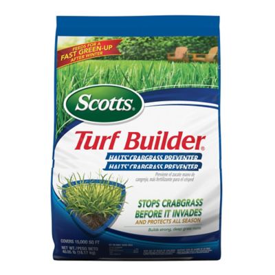 Scotts Turf Builder Halts Crabgrass Preventer with Lawn Food, 40.05 lbs.