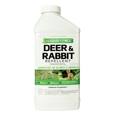 Liquid Fence Deer Rabbit Repellent Concentrate 40 Fl Oz Hg
