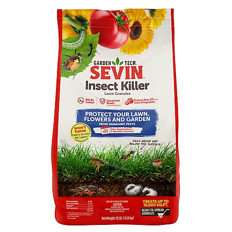 Sevin 10 lb. GardenTech Insect Killer Lawn Granules