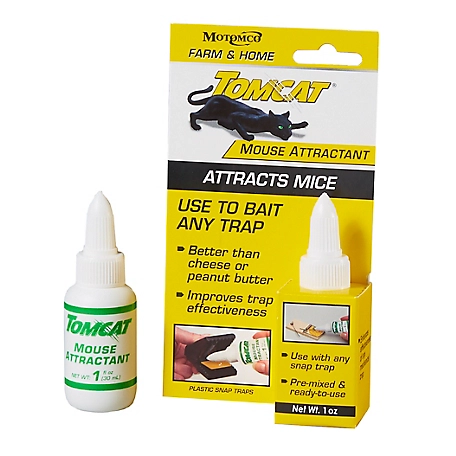 Tomcat Attractant Gel, Attracts Mice and Rats, Great Alternative to Cheese  or Peanut Butter, 1 oz.