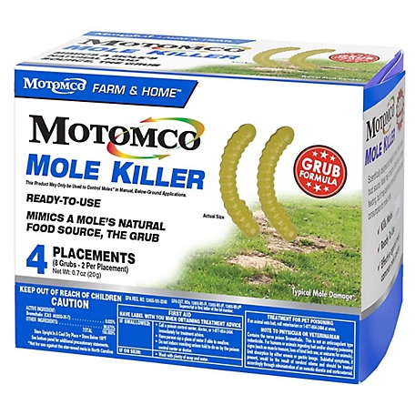 Buy Tomcat 0372310 Mole Killer, Solid, 10 Box Amber