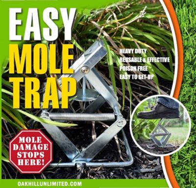 Southern Homewares Mole Trap Easy to Use Precision Rodent Eliminator Black for sale online 