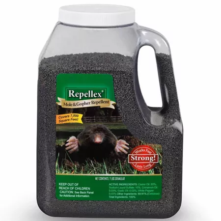 Repellex 7 lbs Granular Mole and Gopher Repellent Animal & Rodent Repellent