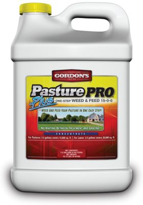 Gordon's 2.5 gal. Pasture Pro Plus 1-Step Weed & Feed 15-0-0 Lawn Fertilizer Concentrate