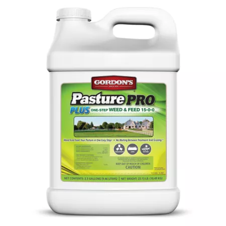 Gordon 2.5 gal Pasture Pro Plus Weed & Feed 15-0-0 1-Stage Lawn Fertilizer Concentrate Liquid Fertilizers