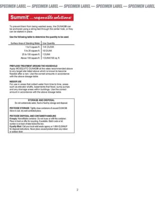 Image showing  Mosquito Dunks Insecticide Tablets, 6-Pack