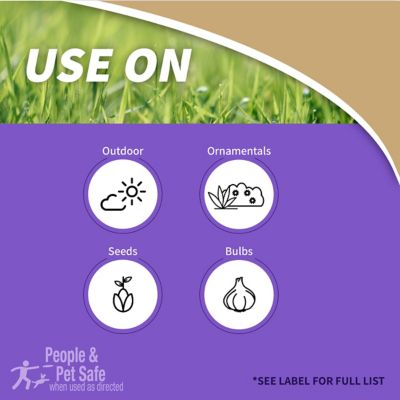 Image showing  Mole & Vole Repellent Granules, 10 lbs. Ready-to-Use, Outdoor Lawn & Garden Mole Control