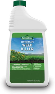 GroundWork 32 oz. 16,000 sq. ft. Weed Killer, Concentrate