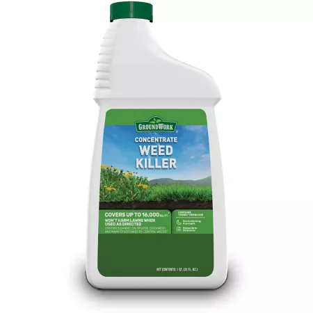 GroundWork 32 oz 16 000 square foot concentrated weedkiller Weed Killers