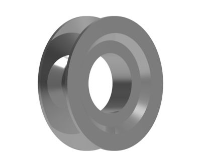 Image showing  1.125 in. V Series Hub Pulley, 2-1/2 in. OD, Solid
