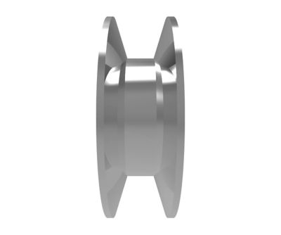 Image showing  1.125 in. V Series Hub Pulley, 2-1/2 in. OD, Solid