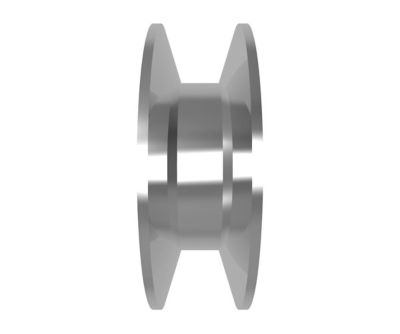Image showing  1.125 in. V Series Hub Pulley, 2-1/2 in. OD, Solid