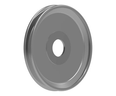 Image showing  1.625 in. W Series Hub Pulley, 8 in. OD, 18 Gauge