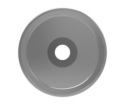 Image showing  1.625 in. W Series Hub Pulley, 9 in. OD, 18 Gauge