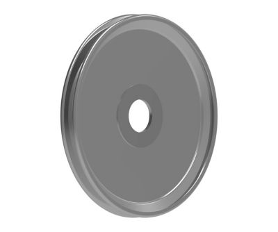 Image showing  1.625 in. W Series Hub Pulley, 12 in. OD, 18 Gauge