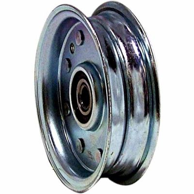 Weasler 1/2 in. Flat Belt Idler Pulley, 4 in. OD