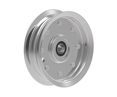 Image showing  5/8 in. Flat Belt Idler Pulley, 4 in. OD