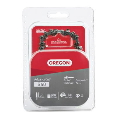 Oregon 10 in. 40 Link AdvanceCut Chainsaw Chain, S40