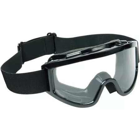 Raider MX Off-Road/ATV Riding Goggles Clear Lens Black Frame Powersport Eyewear