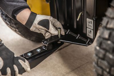 Image showing  Tow-Behind Steel Dump Cart, 350 lb. Capacity