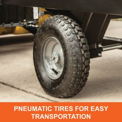 Image showing 6 th Agri-Fab Tow-Behind Steel Dump Cart, 350 lb. Capacity