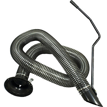 Leaf Vacuum Hose 8' Blower Collection System Multi Fit Adapter Lawn Garden New 