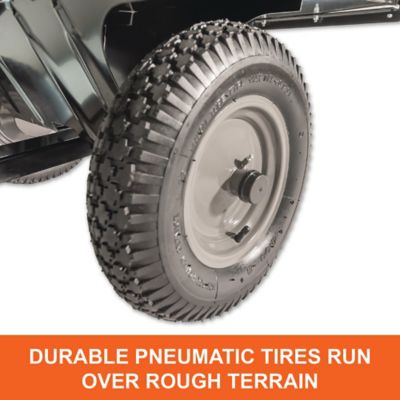 Image showing 5 th Agri-Fab Tow-Behind Steel Dump Cart, 750 lb. Capacity