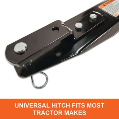 Image showing 8 th Agri-Fab Tow-Behind Steel Dump Cart, 750 lb. Capacity