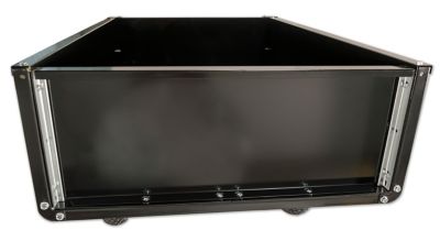 Image showing 10 th Agri-Fab Tow-Behind Steel Dump Cart, 750 lb. Capacity