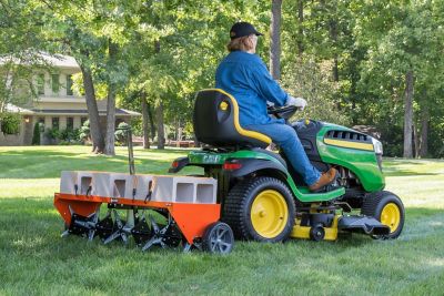 Tow Plug Tractor Outdoor Yard Work Lawn Grass Aerator 48 In 