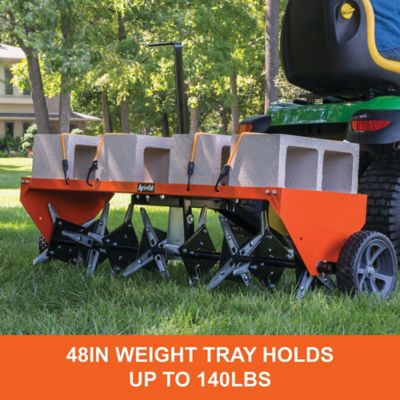 Image showing 7 th Agri-Fab Tow-Behind 48 in. Lawn Aerator