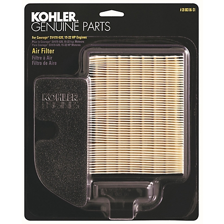 Kohler Lawn Mower Air Filter with Pre-Cleaner for Kohler Courage Single Models