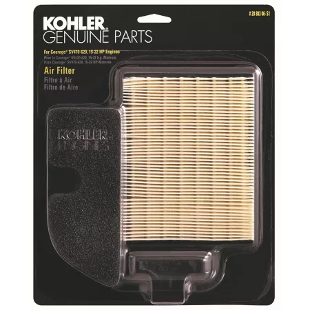 Kohler Lawn Mower Air Filter with Pre-Cleaner for Kohler Courage Single Models Mower Filters