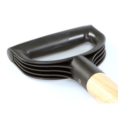 Image showing  49 in. D-Grip Aluminum Scoop with Hardwood Handle