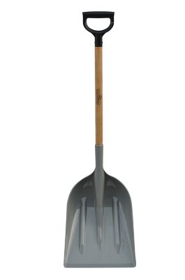 Image showing  32.9 in. Plastic Stall Shovel with Hardwood Handle