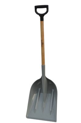 Image showing  32.9 in. Plastic Stall Shovel with Hardwood Handle