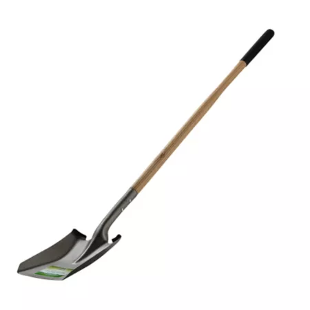 GroundWork 49" Square Point Shovel with Hardwood Handle Shovels & Digging Tools